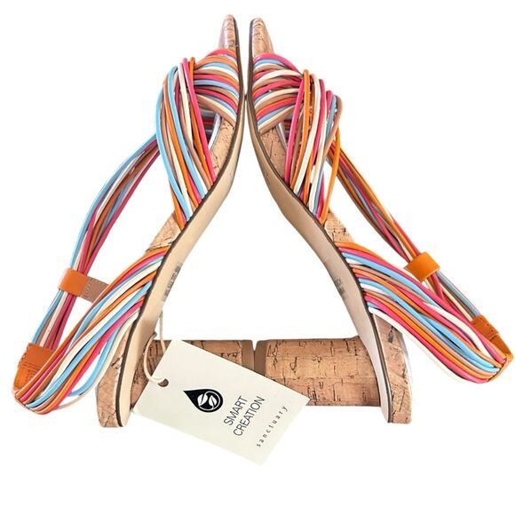 Sanctuary Admire Square Toe Wrapped Strap Block Heel Sandals NEW Size 5.5 - Picture 9 of 11